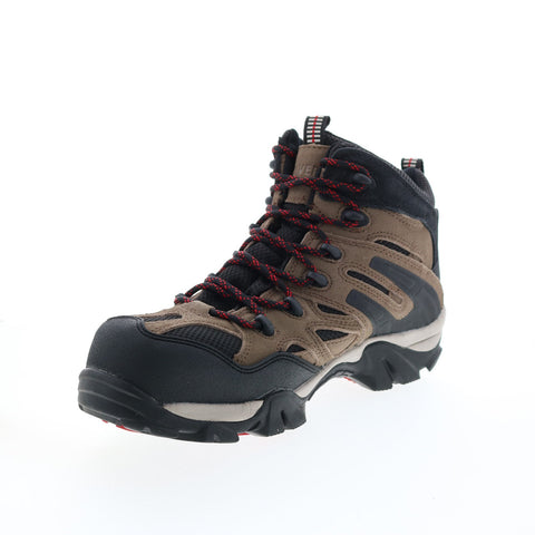 Wolverine Wilderness Mid WP Composite Toe Mens Brown Wide Hiking Boots