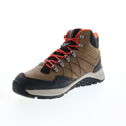 Wolverine Luton Hiker Waterproof Mid W880371 Mens Brown Hiking Boots