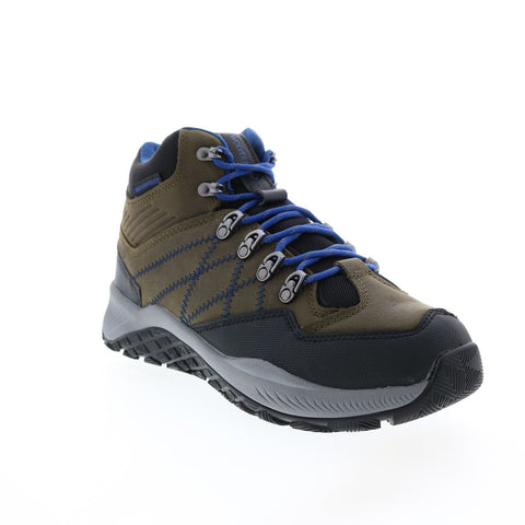 Wolverine Luton Hiker Waterproof Mid W880372 Mens Gray Wide Hiking Boots
