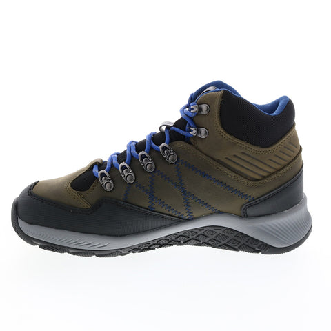 Wolverine Luton Hiker Waterproof Mid W880372 Mens Gray Wide Hiking Boots