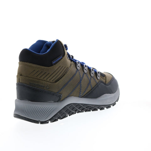 Wolverine Luton Hiker Waterproof Mid W880372 Mens Gray Wide Hiking Boots