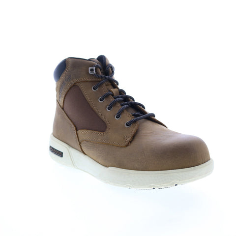 Wolverine Kickstart Durashocks Carbonmax 6" Mens Brown Wide Work Boots