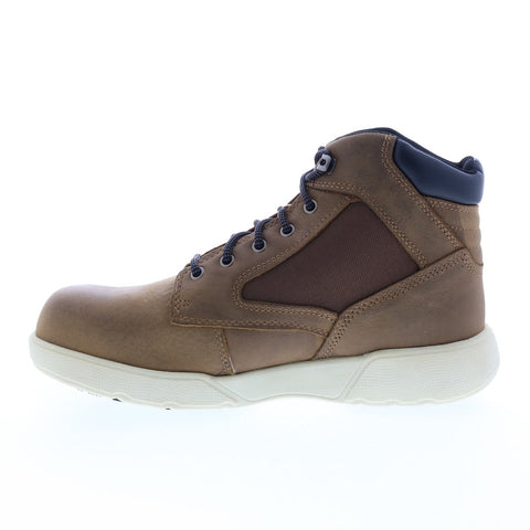 Wolverine Kickstart Durashocks Carbonmax 6" Mens Brown Wide Work Boots