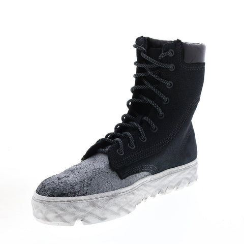 Wolverine Gunmetal W990023 Mens Gray Leather Lace Up Lifestyle Sneakers Shoes