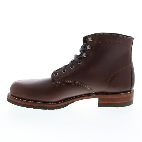 Wolverine 1000 Mile Plain Toe Boot W990072 Mens Brown Casual Dress Boots