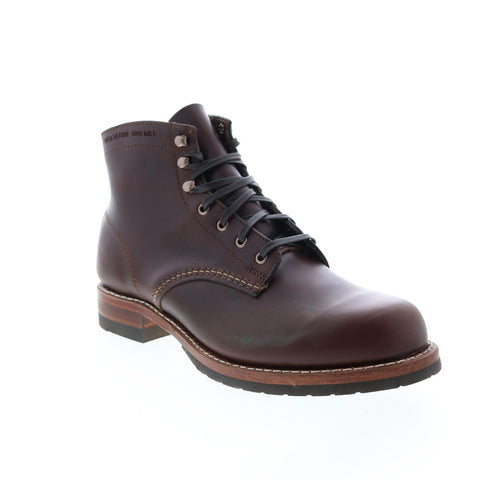 Wolverine 1000 Mile Evans W990072 Mens Brown Leather Casual Dress Boots