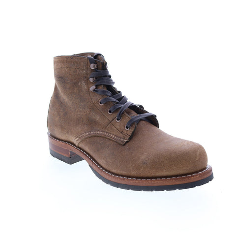 Wolverine 1000 Mile Plain Toe Boot W990073 Mens Brown Boots
