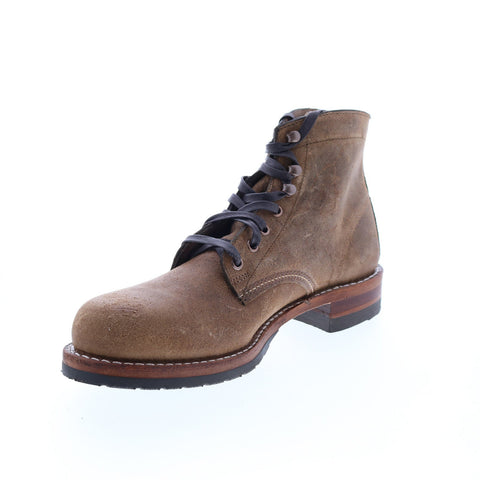 Wolverine 1000 Mile Plain Toe Boot W990073 Mens Brown Boots
