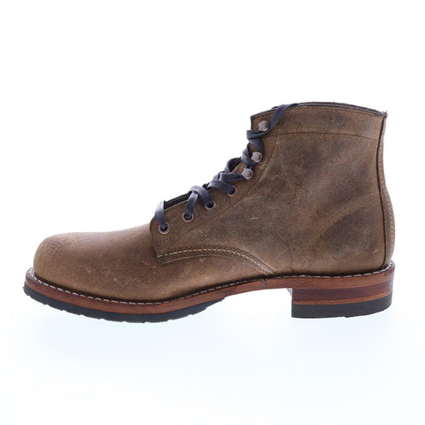 Wolverine 1000 Mile Plain Toe Boot W990073 Mens Brown Boots