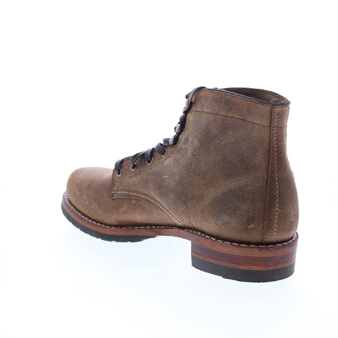 Wolverine 1000 Mile Plain Toe Boot W990073 Mens Brown Boots