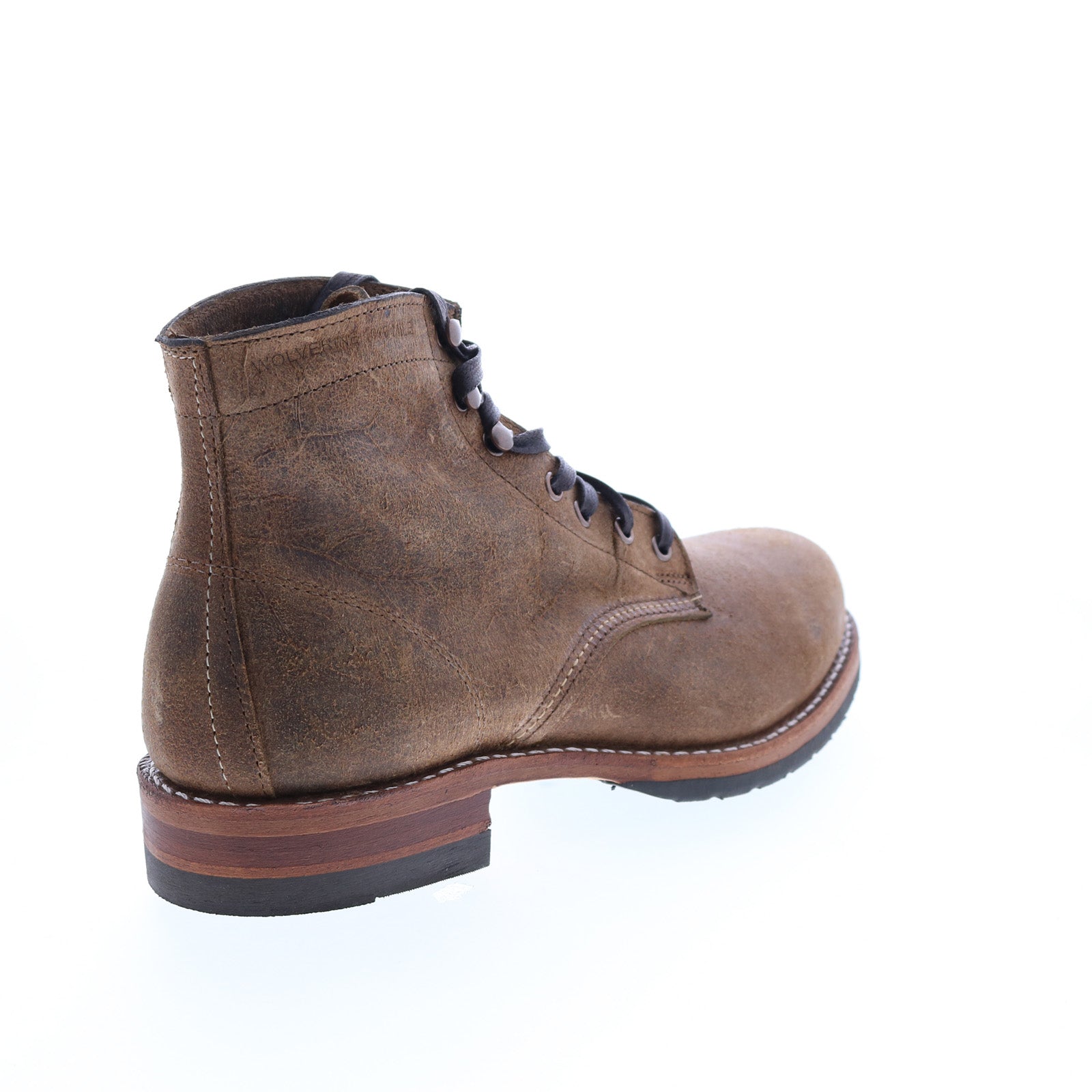 靴 Wolverine 1000 Mile Wolverine 1000 Mile Plain Toe Boot W990073 Mens Brown Boots - Ruze