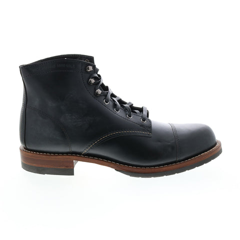 Wolverine 1000 Mile Cap Toe Boot W990076 Mens Black Casual Dress Boots
