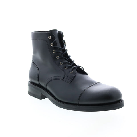 Wolverine BLVD Cap Toe W990089 Mens Black Leather Casual Dress Boots