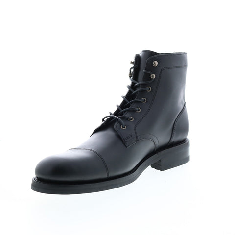 Wolverine BLVD Cap Toe W990089 Mens Black Leather Casual Dress Boots