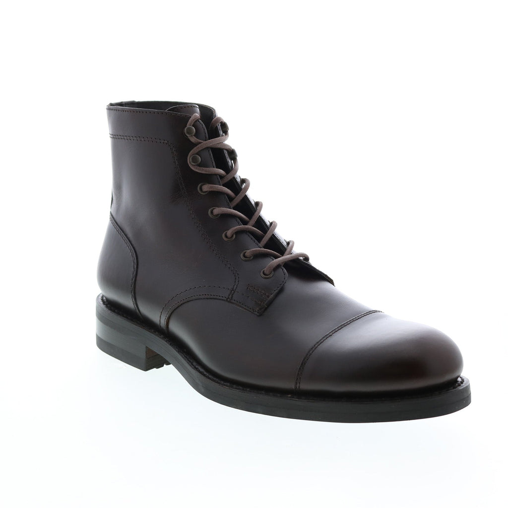 Wolverine Blvd Cap-Toe Boot W990090 Mens Brown Leather Casual Dress Bo