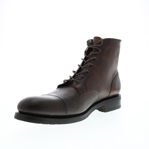Wolverine BLVD Cap Toe W990091 Mens Brown Leather Casual Dress Boots