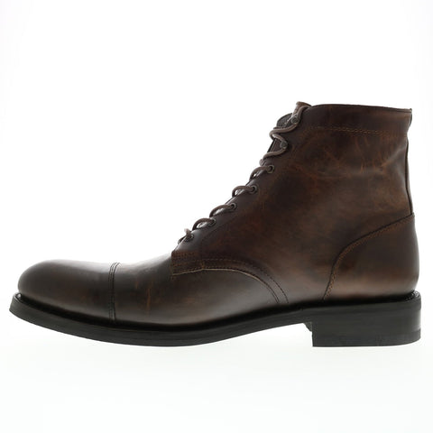 Wolverine BLVD Cap Toe W990091 Mens Brown Leather Casual Dress Boots