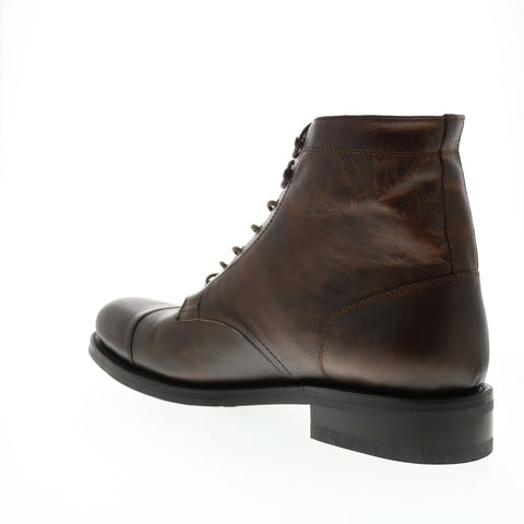 Wolverine BLVD Cap Toe W990091 Mens Brown Leather Casual Dress Boots
