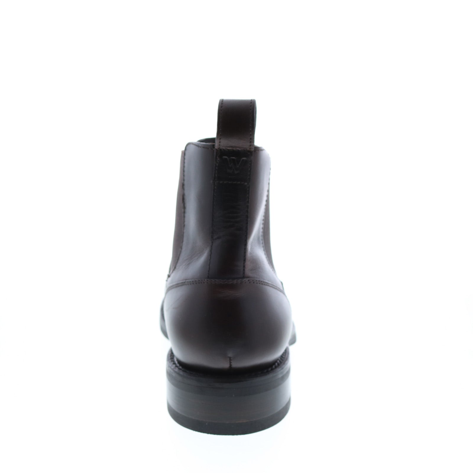 Wolverine BLVD Nubuck Distressed Chelsea Boots Black Men 7D Men - Rancher Level Chelsea Slip-On Steel-Toe Work Boot  main image 2