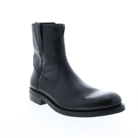 Wolverine BLVD Side Zip W990095 Mens Black Leather Casual Dress Boots 