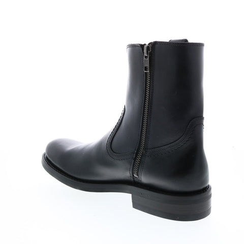 Wolverine BLVD Side Zip W990095 Mens Black Leather Casual Dress Boots 
