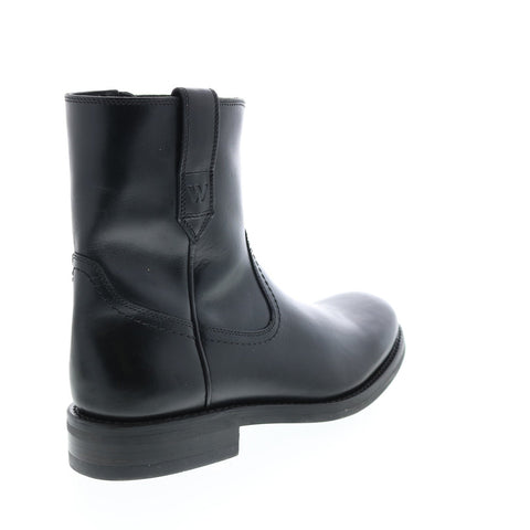 Wolverine BLVD Side Zip W990095 Mens Black Leather Casual Dress Boots 