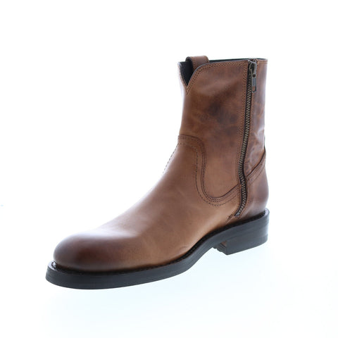 Wolverine BLVD Side Zip W990097 Mens Brown Leather Casual Dress Boots