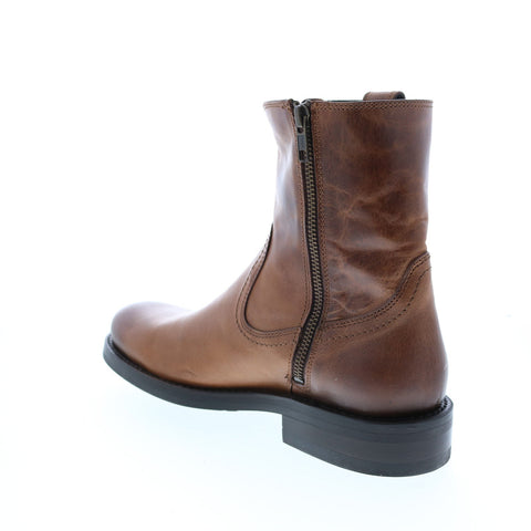 Wolverine BLVD Side Zip W990097 Mens Brown Leather Casual Dress Boots