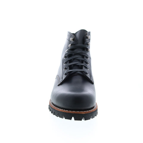 Wolverine 1000 Mile Plain Toe Rugged Boot Mens Black Casual Dress Boots