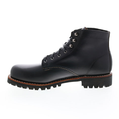 Wolverine 1000 Mile Plain Toe Rugged Boot Mens Black Casual Dress Boots