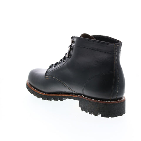 Wolverine 1000 Mile Plain Toe Rugged Boot Mens Black Casual Dress Boots