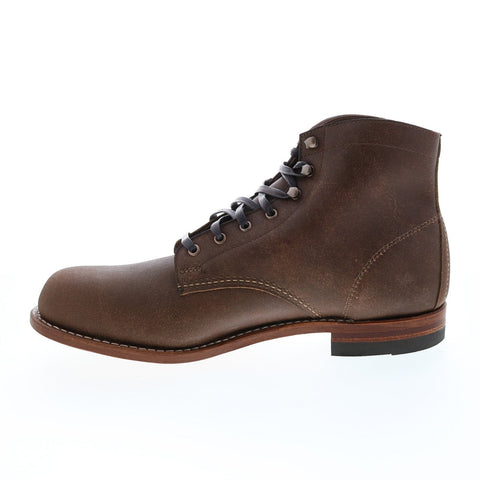 Wolverine 1000 Mile Plain Toe Boot W990126 Mens Brown Casual Dress Boots