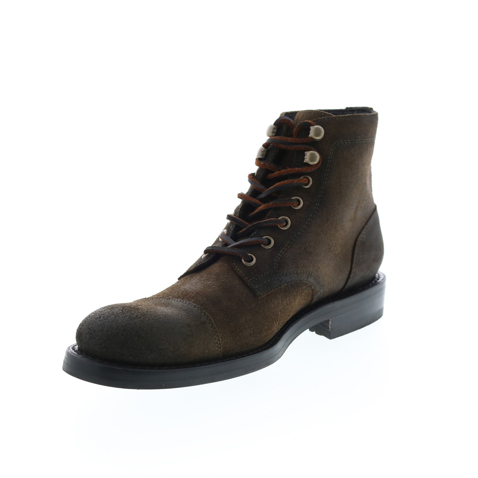 Wolverine BLVD Cap Toe W990170 Mens Brown Leather Casual  display picture 1