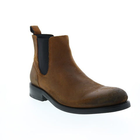 Wolverine BLVD Chelsea W990181 Mens Brown Leather Slip On Chelsea Boots