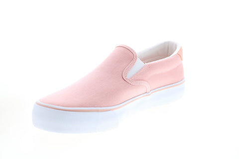 Lugz Bandit WBANDIC-658 Mens Pink Canvas Slip On Lifestyle Sneakers Shoes