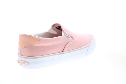 Lugz Bandit WBANDIC-658 Mens Pink Canvas Slip On Lifestyle Sneakers Shoes