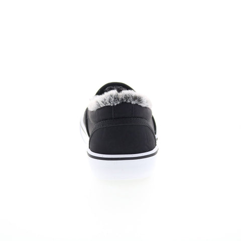 Lugz Clipper LX Fur WCLIPLXFD-060 Womens Black Lifestyle Sneakers Shoes