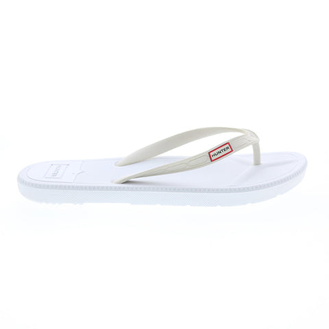 Hunter Flip Flop WFD1058EVA-WHT Womens White Synthetic Flip-Flops Sandals Shoes