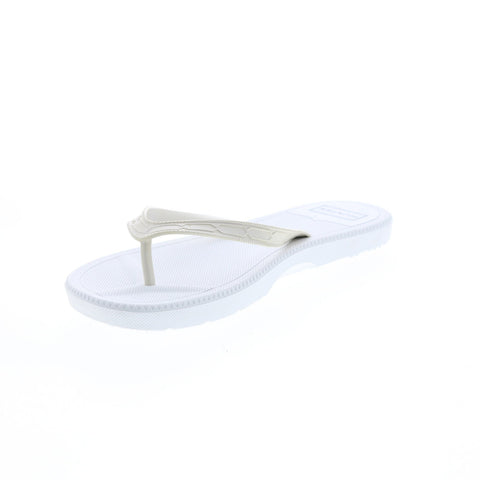 Hunter Flip Flop WFD1058EVA-WHT Womens White Synthetic Flip-Flops Sandals Shoes