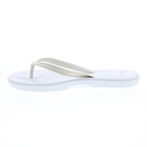 Hunter Flip Flop WFD1058EVA-WHT Womens White Synthetic Flip-Flops Sandals Shoes