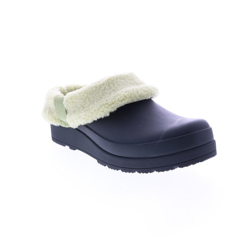 Hunter Play Insulated Clog WFF1000RSP-BWW Womens Black Mules Clog Shoes