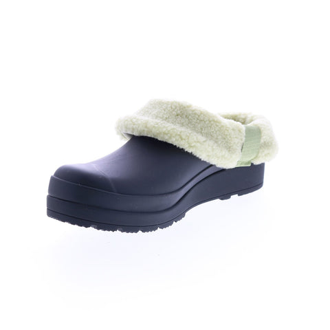 Hunter Play Insulated Clog WFF1000RSP-BWW Womens Black Mules Clog Shoes