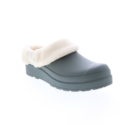 Hunter Play Insulated Clog WFF1000RSP-UBY Womens Gray Mules Clog Shoes