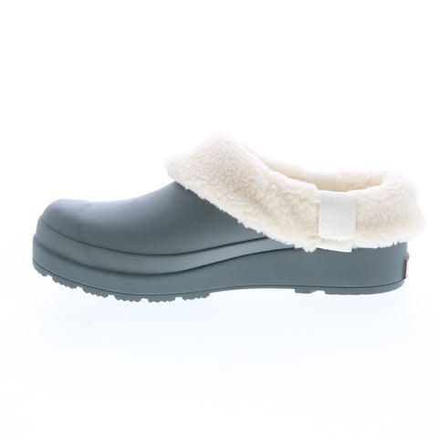 Hunter Play Insulated Clog WFF1000RSP-UBY Womens Gray Mules Clog Shoes