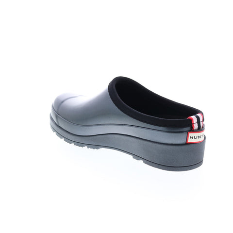Hunter Original Play Nebula Clog WFF1002NEB-BLK Womens Black Mules Clog Shoes
