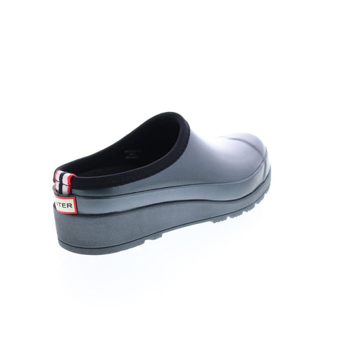 Hunter Original Play Nebula Clog WFF1002NEB-BLK Womens Black Mules Clog Shoes