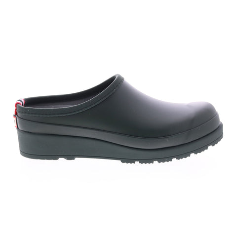 Hunter Original Play Clog WFF1002RMA-ATM Womens Black Synthetic Mules Clog Shoes