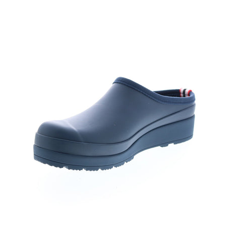 Hunter Play Clog WFF1002RMA-VLE Womens Blue Synthetic Mules Clog Shoes