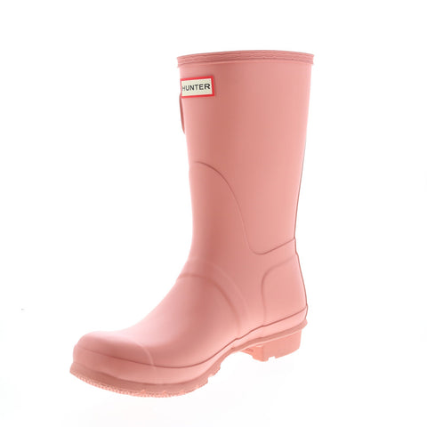 Hunter Original Short Boot WFS1000RMA-RUK Womens Pink Rain Boots