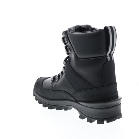 Hunter Leather Commando Boot WFS1009NUB-BLK Womens Black Rain Boots